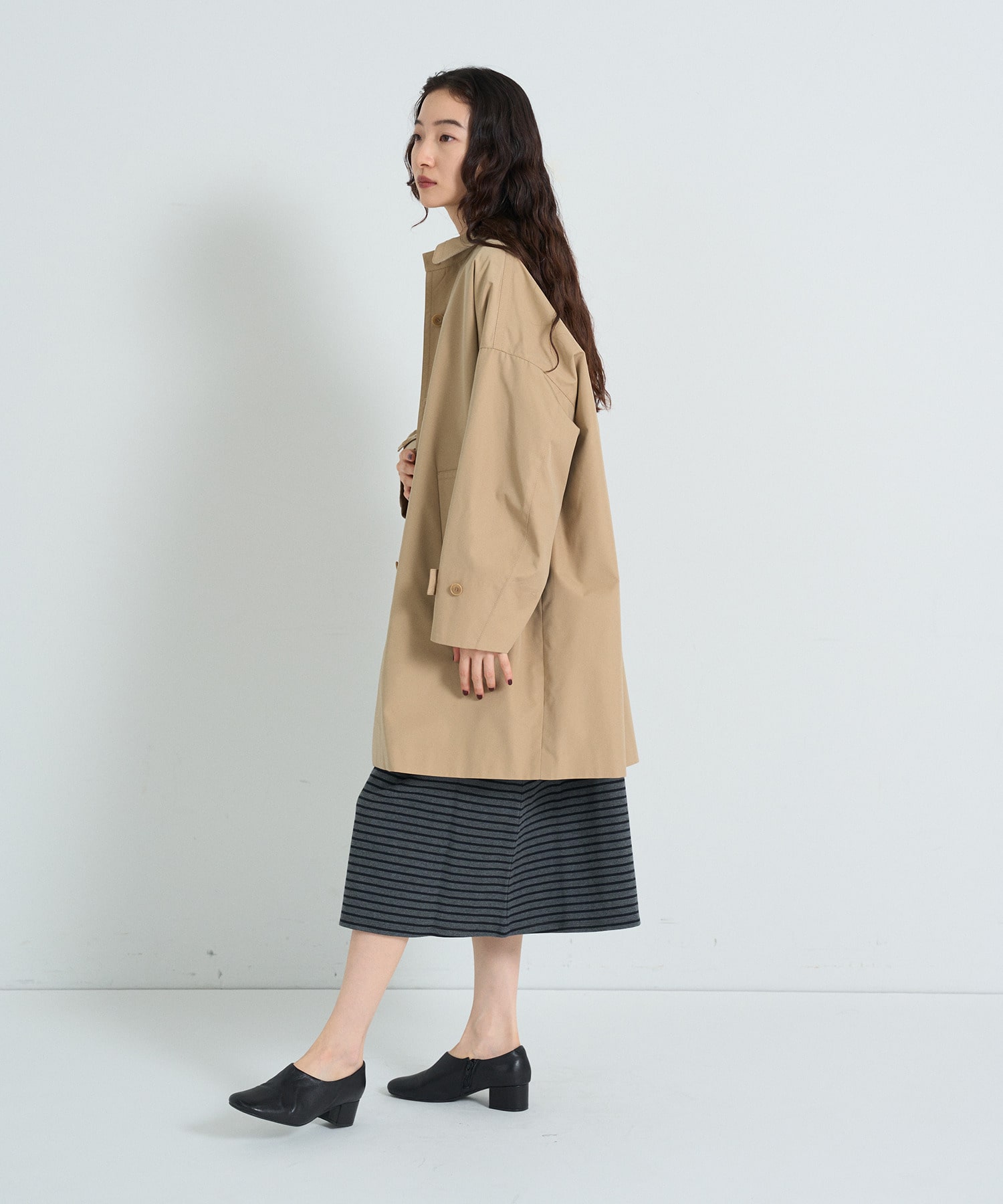デタッチャブル襟ライナー付きコート｜BIGI online store - ビギ