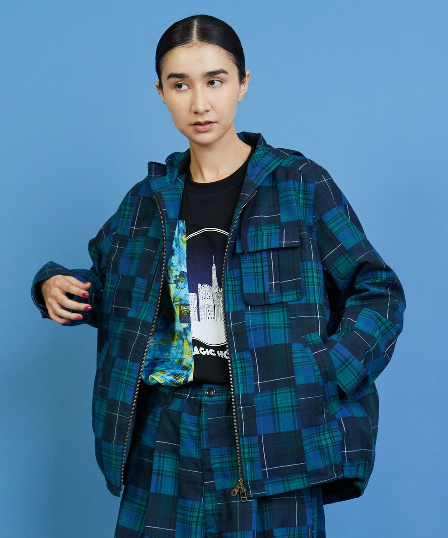 チェックチェック ジャケット｜BIGI online store - ビギ オンラインストア