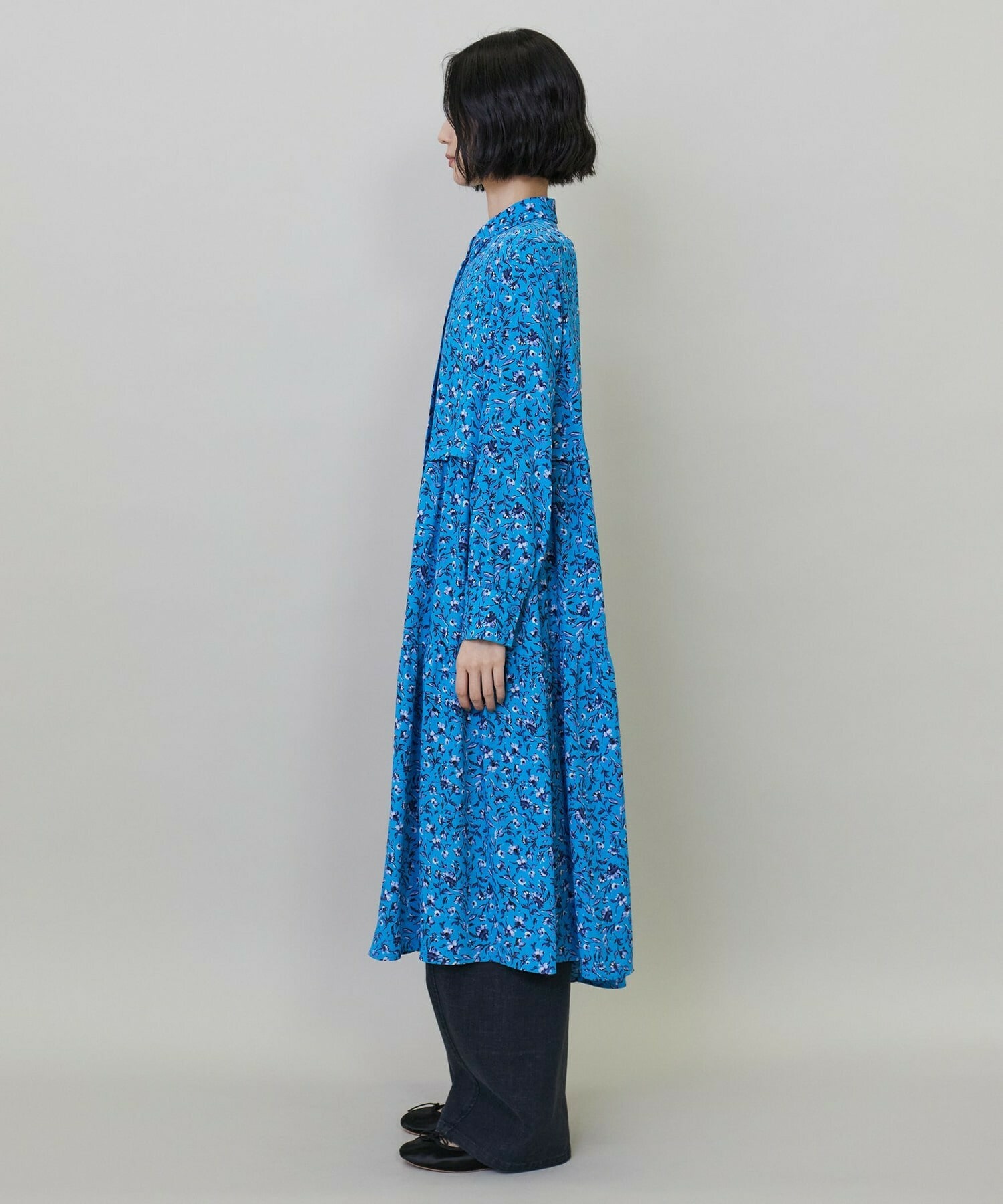 水彩フラワープリントワンピース｜BIGI online store - ビギ