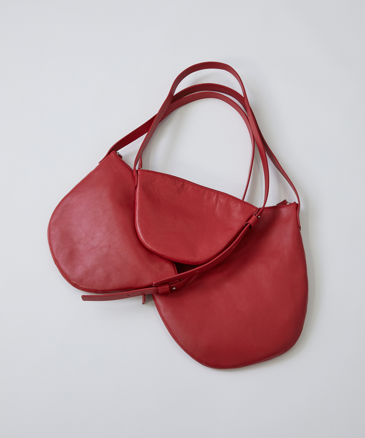 Bucket Baggage】【別注カラー】＜Orange Piece Shoulder ＞ショルダー