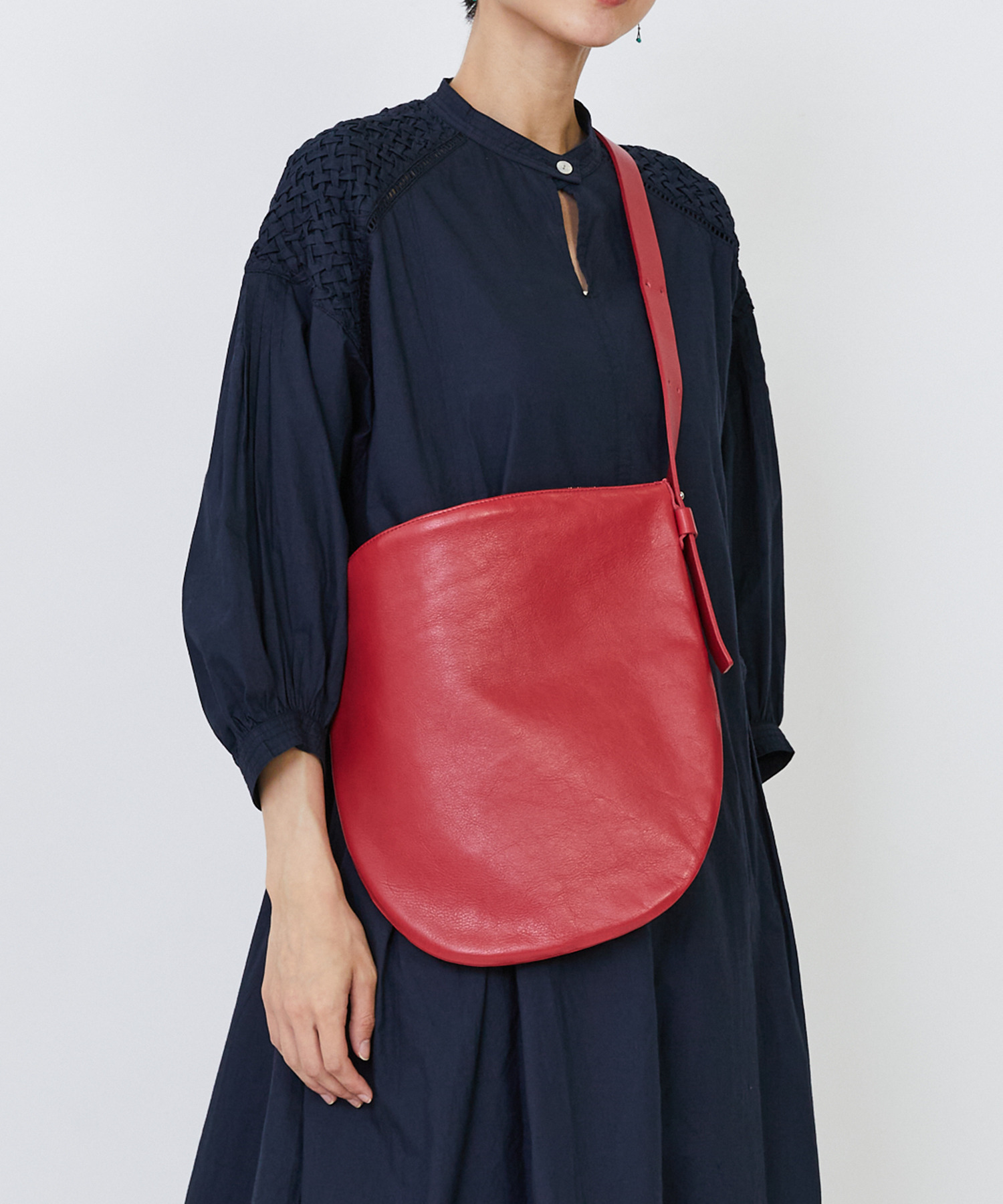 Bucket Baggage】【別注カラー】＜Orange Piece Shoulder ＞ショルダー