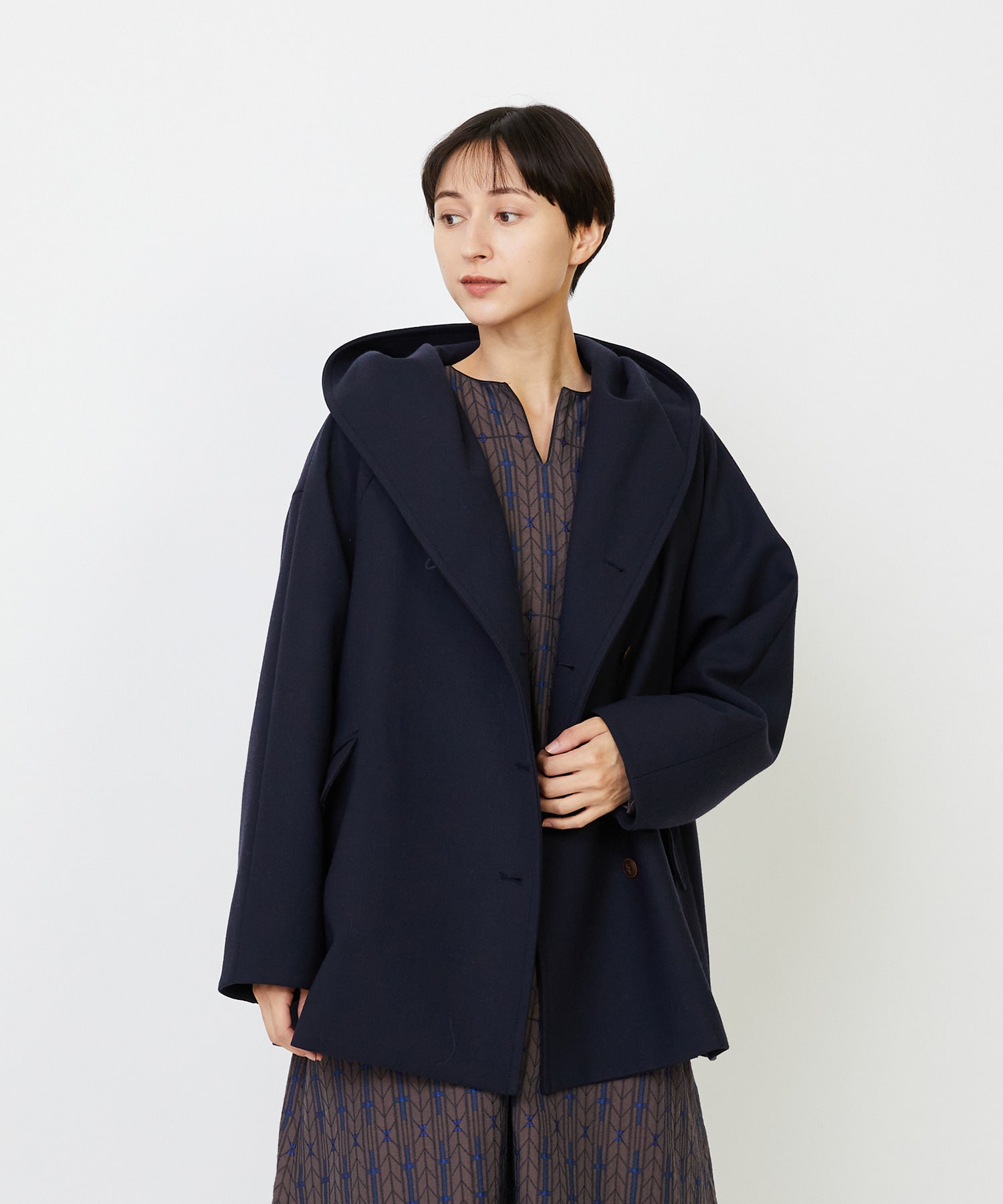 フーディショートコート｜BIGI online store - ビギ オンラインストア