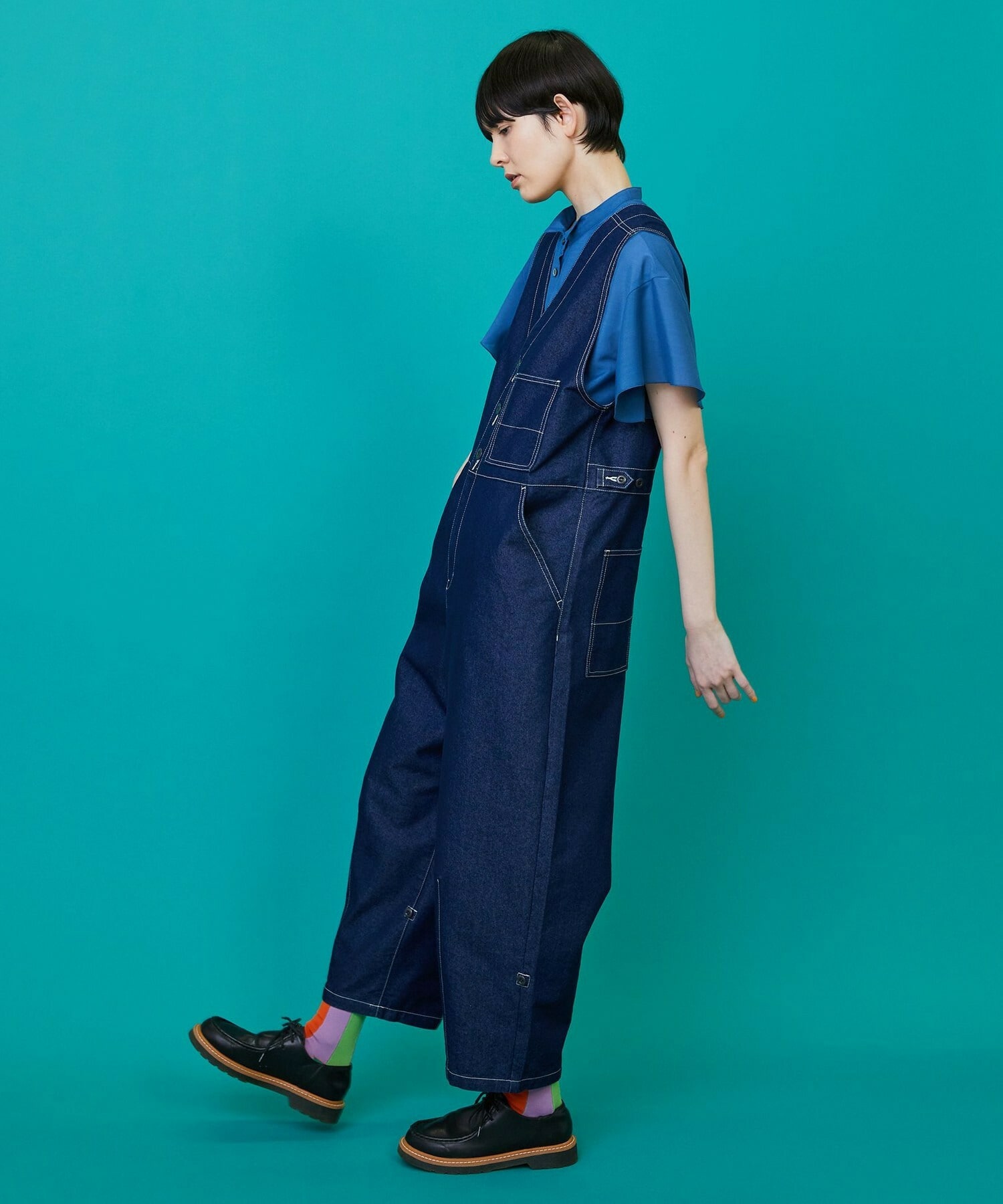 オールデニー オーバーオール｜BIGI online store - ビギ オンラインストア