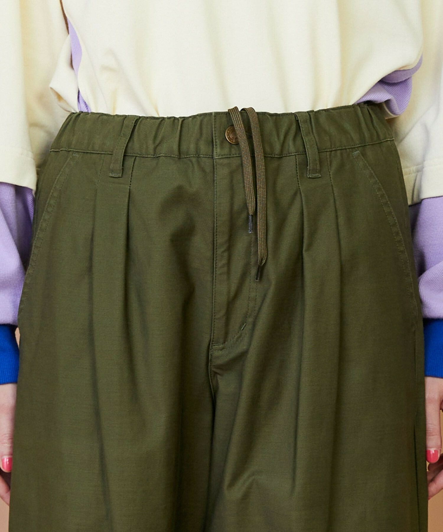 バックサテン パンツ｜BIGI online store - ビギ オンラインストア