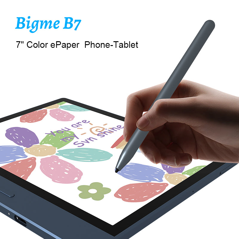 Bigme B7--4G 通話付き 7 インチ カラー電子ペーパー タブレット
