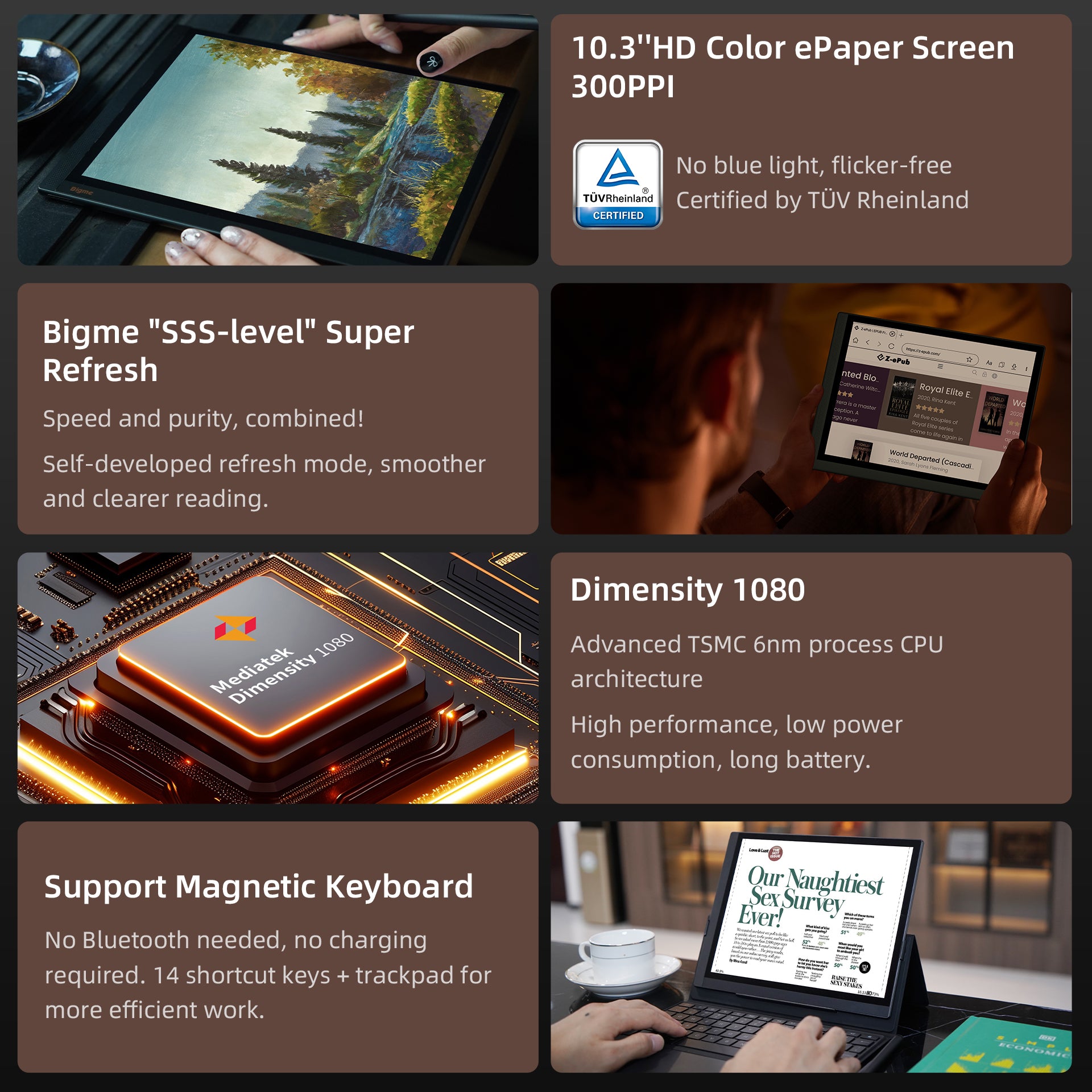 Bigme 7'' B751C Cheapest kaleido 3 Color Eink notepad with free