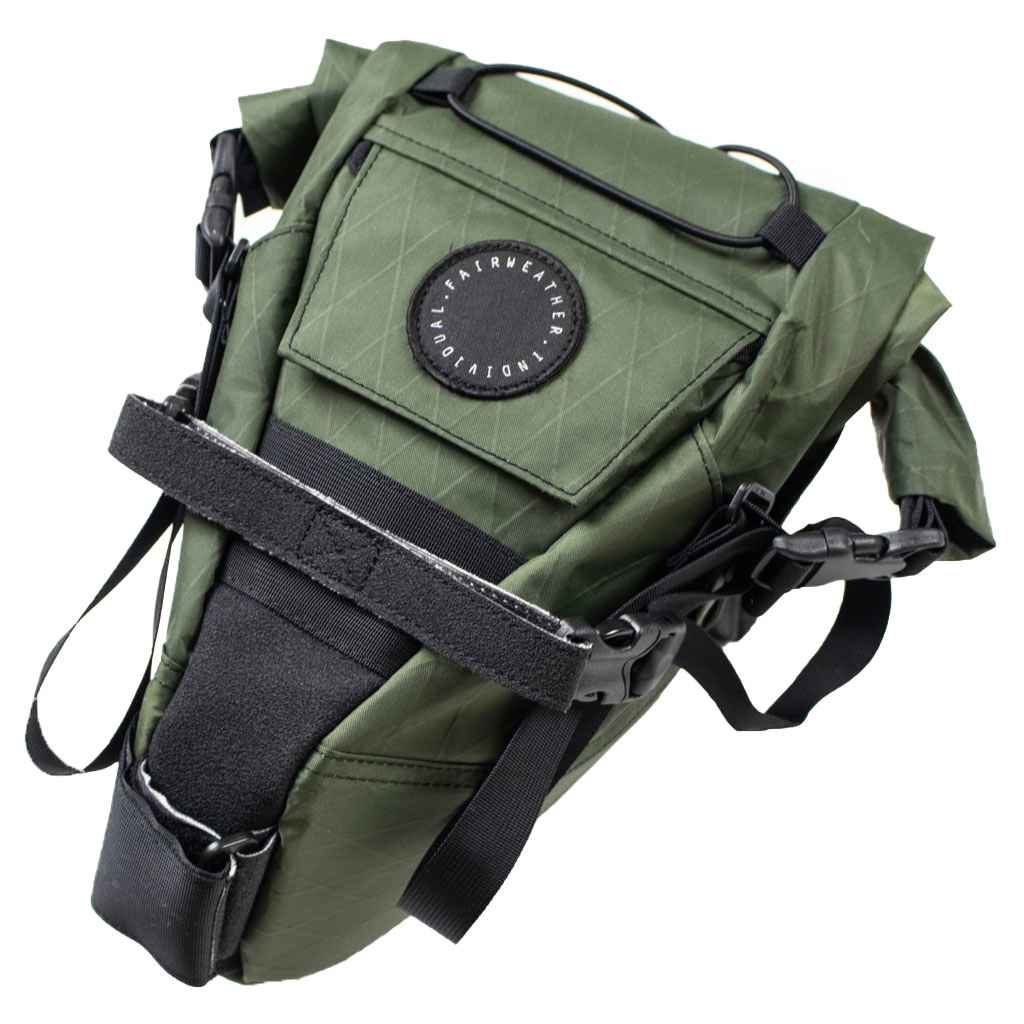 FAIRWEATHER* seat bag (x-pac olive) - BLUE LUG ONLINE STORE