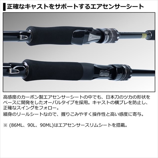 ダイワ ラブラックス AGS 96M・N 2021モデル (スピニング2ピース