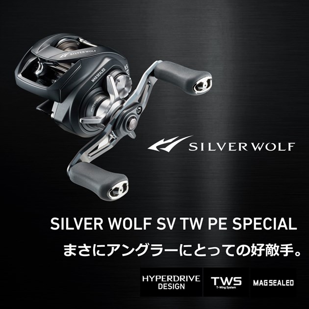 ダイワ ベイトリール シルバーウルフ SV TW 1000XHL PE スペシャル(左
