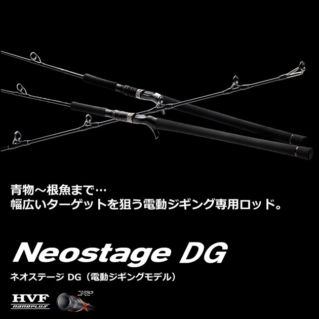 ダイワ オフショアロッド ネオステージ(Neostage) DG J63B-2(2ピース