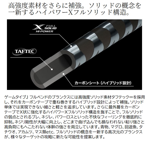 シマノ オフショアロッド 24ゲーム タイプJ フルベンド B60-3(ベイト 2