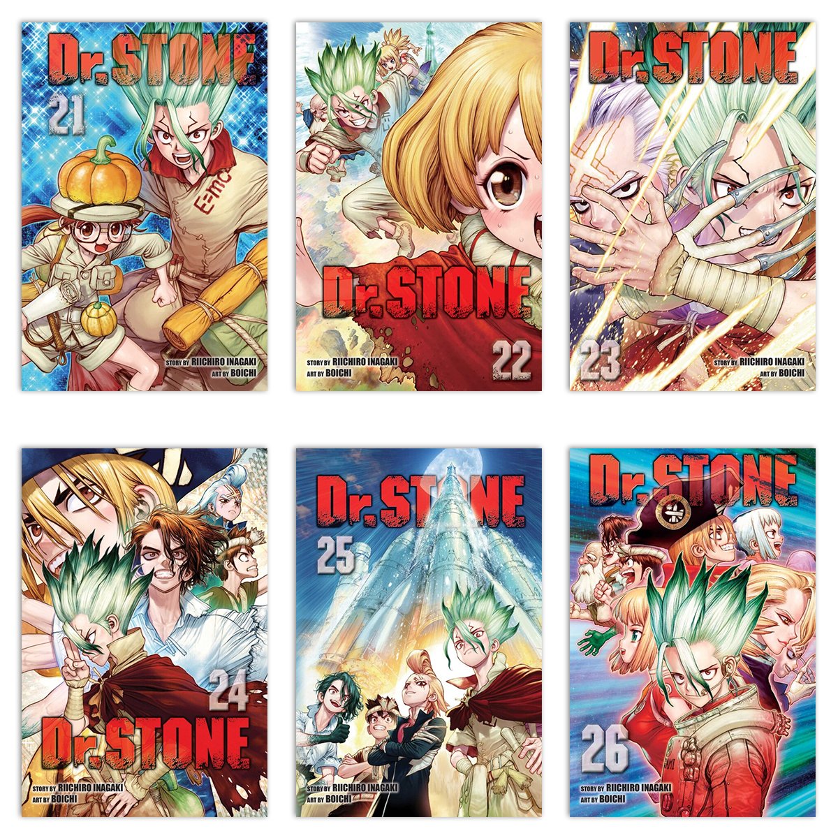 ドクターストーン 1~22巻セット 初版本有り Dr. STONE 全 1-