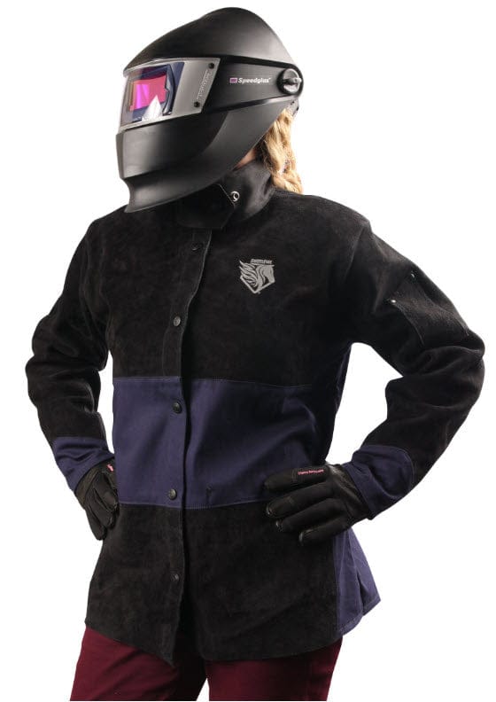 AngelFire Women's Hybrid Welding Jacket JH1515-NB