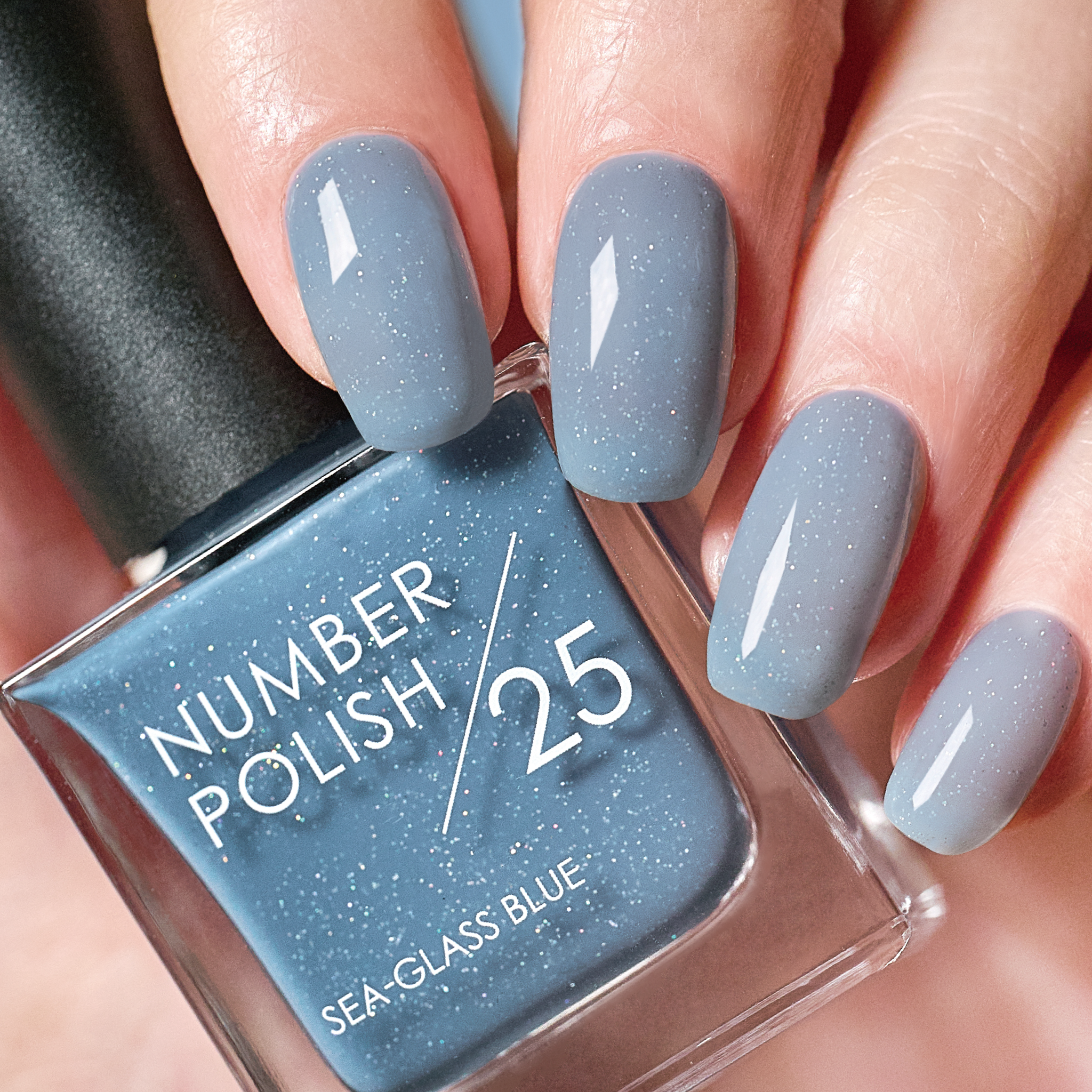 NUMBER POLISH（ナンバーポリッシュ）25 Sea-glass Blue | D-UP 公式