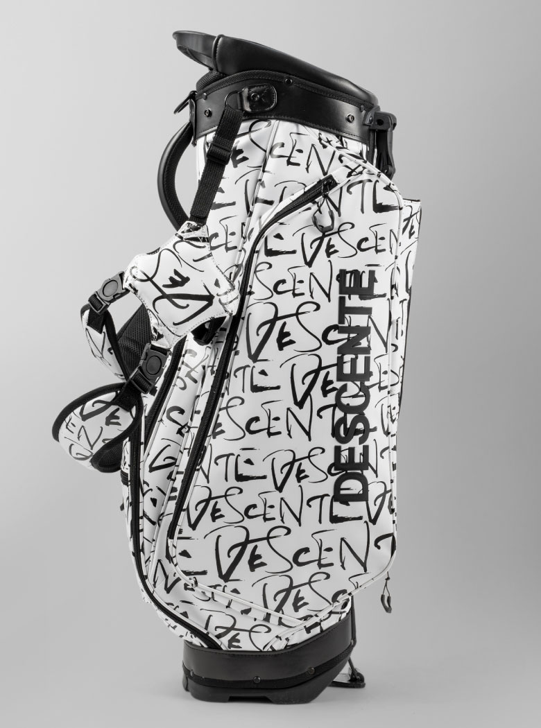 万美コレクション】オリジナルプリントキャディバッグ(スタンド式)(9型