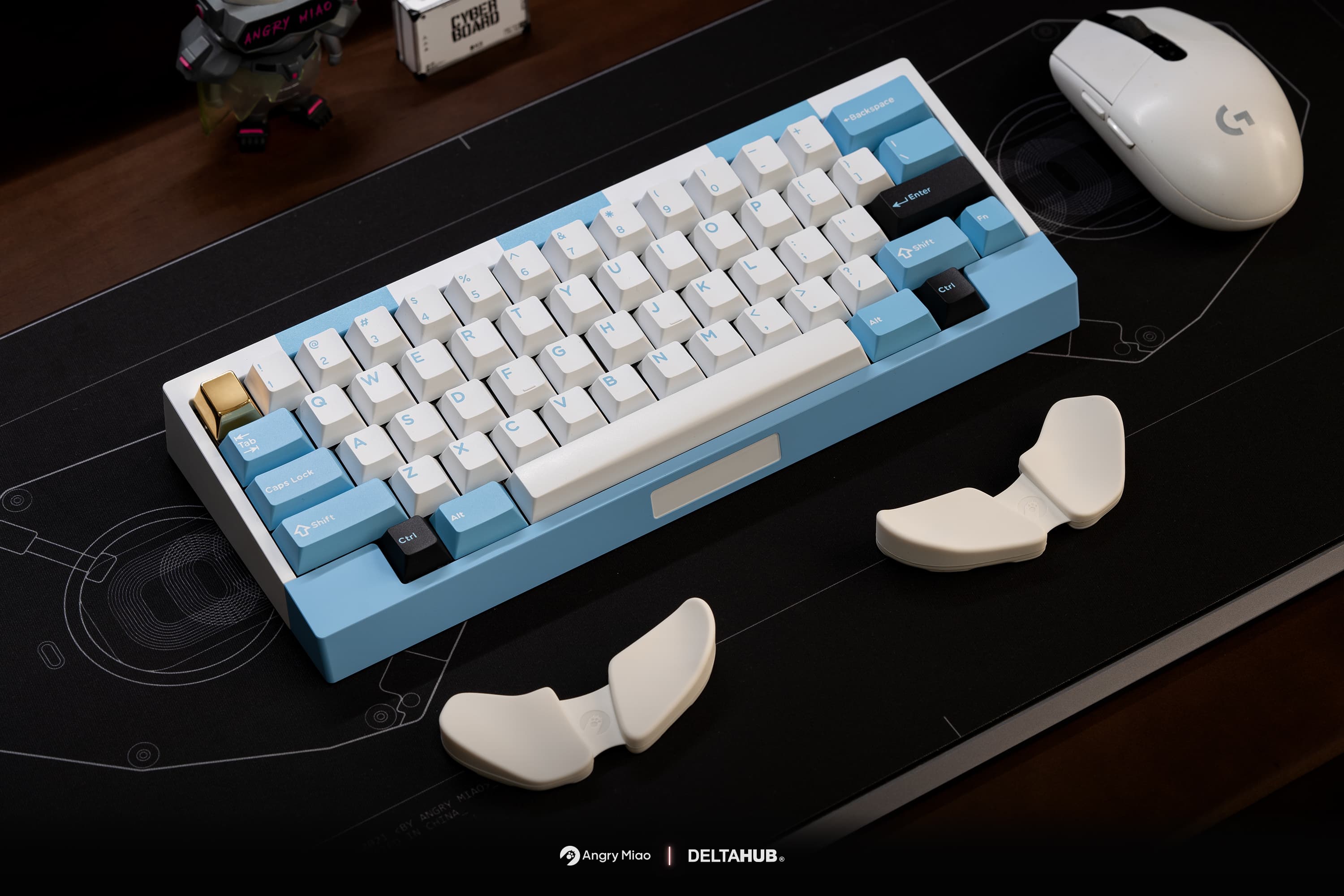Angry Miao x DeltaHub Carpio 2.0 Ergonomic Wrist Rest