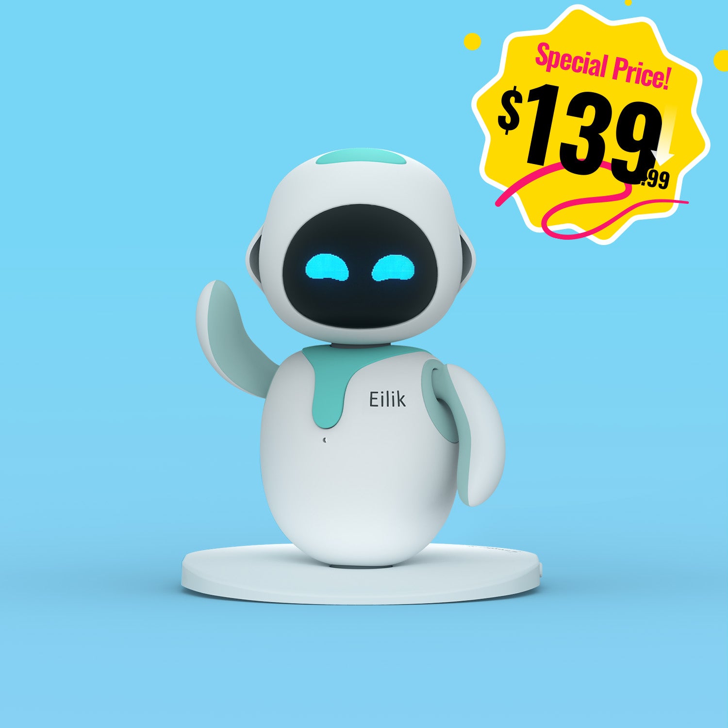 Eilik – Your Playful Desktop Robot Companion with a Big