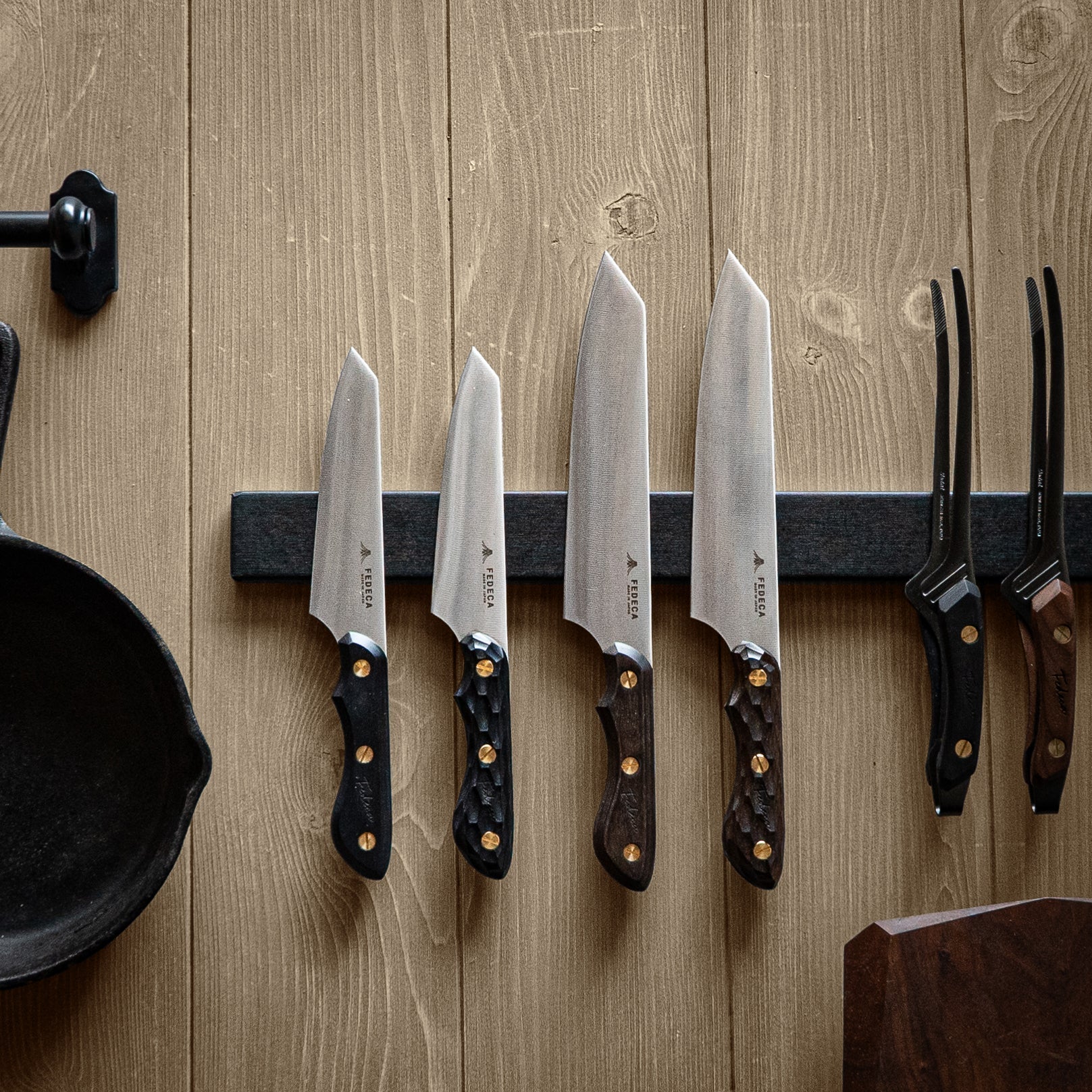 三徳包丁 小 名栗ブラック 16,500円【000989】