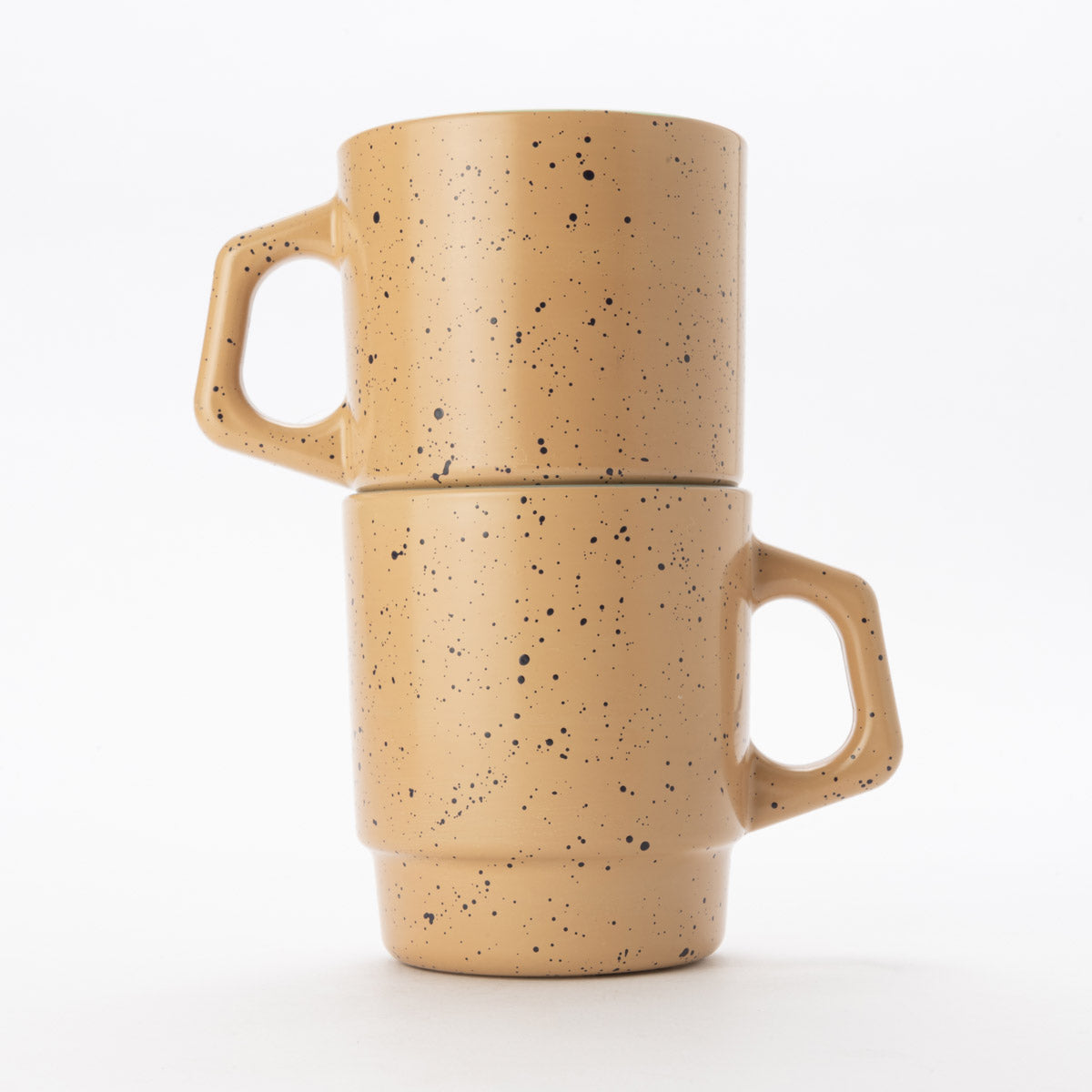 Fire-King スタッキングマグ ジェダイ [白漆/秀衡塗] グラニット