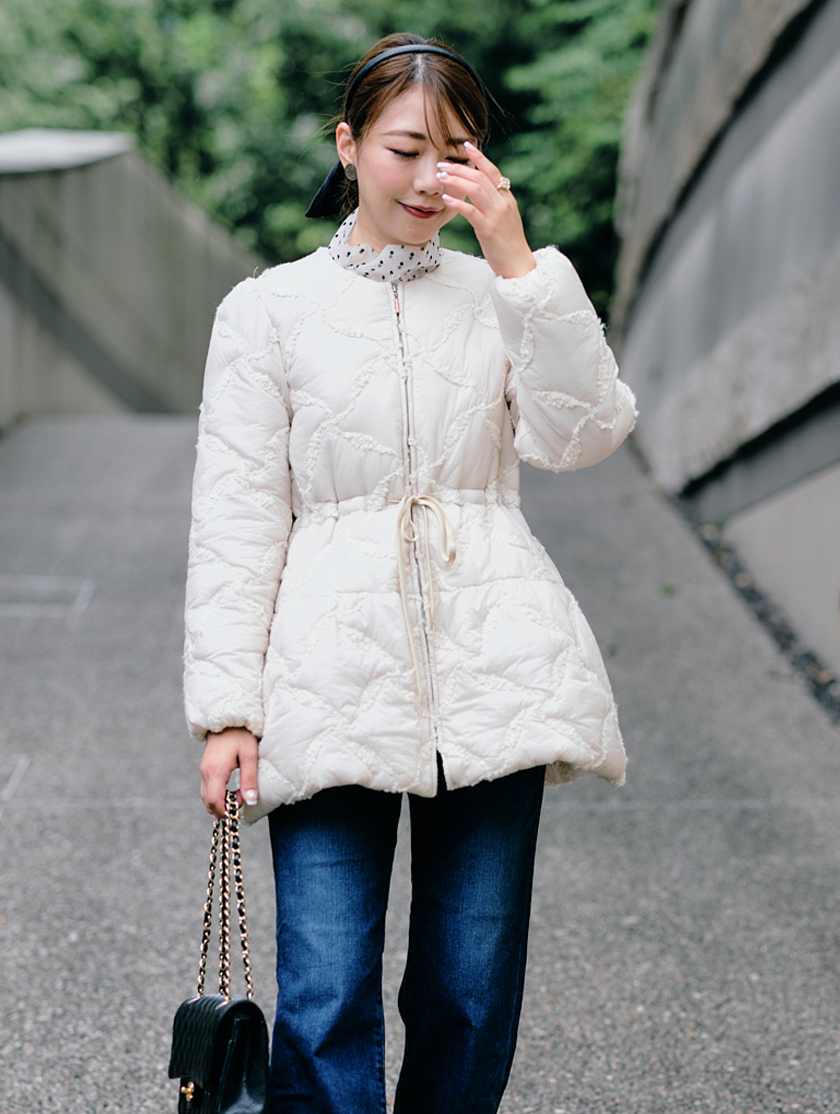 mushie ポイントレースブランケット アイボリー mushie ポイントレース