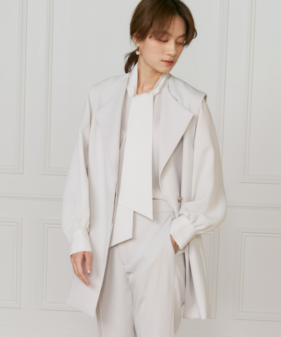 マルチWAYセットアップ】ジレ ｜INED（イネド）｜フランドル（FLANDRE