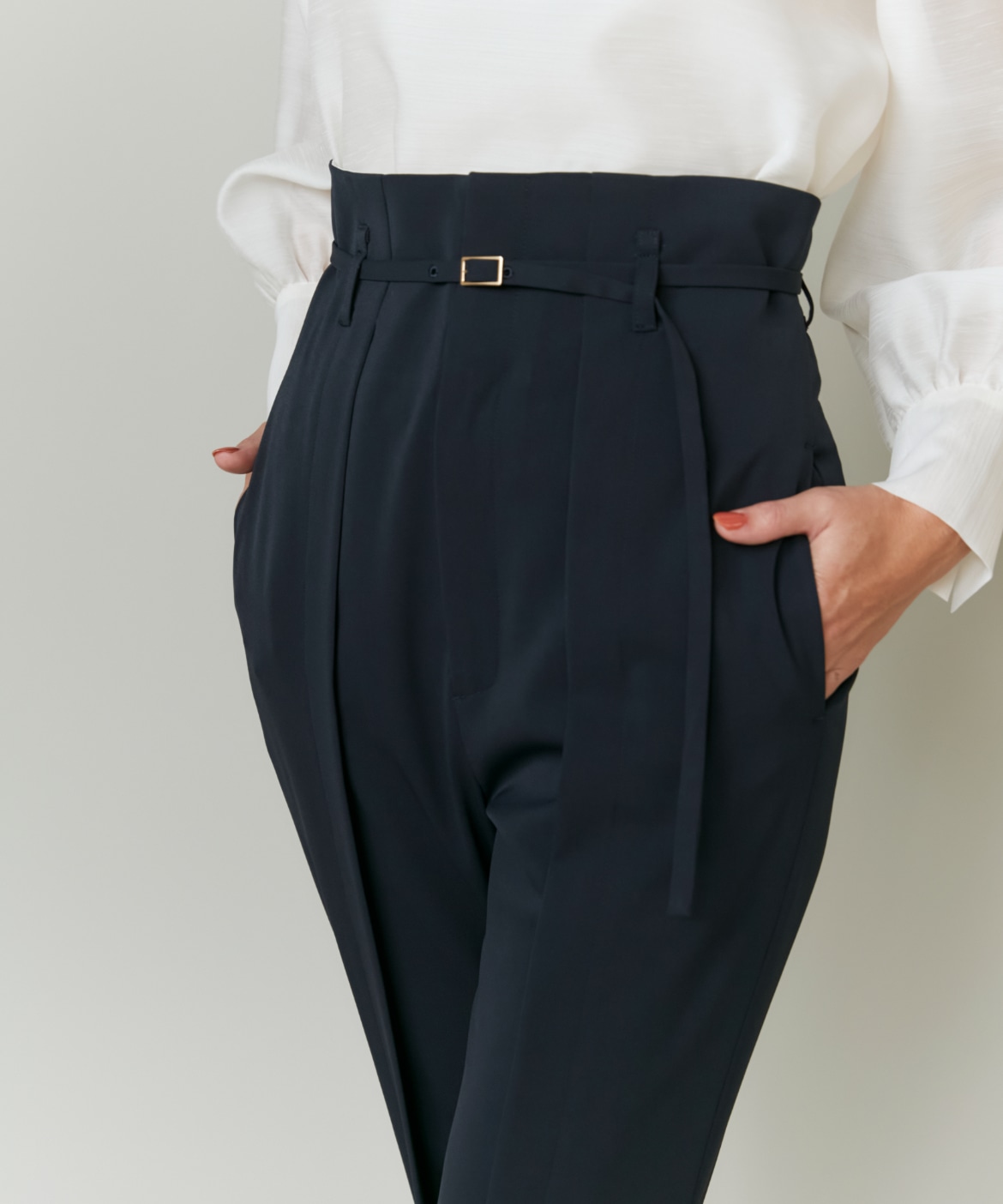 STORYコラボ》ベルト付き2WAYパンツ《ROBE SUPERIOR CLOSET》｜INED