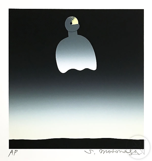 元永定正版画額 – BLUE NOWHERE