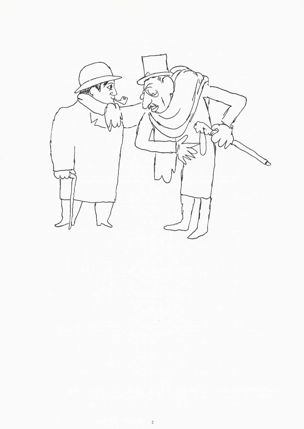 ジャン・コクトー ポスター『Picasso et Strawinsky（ピカソとスト