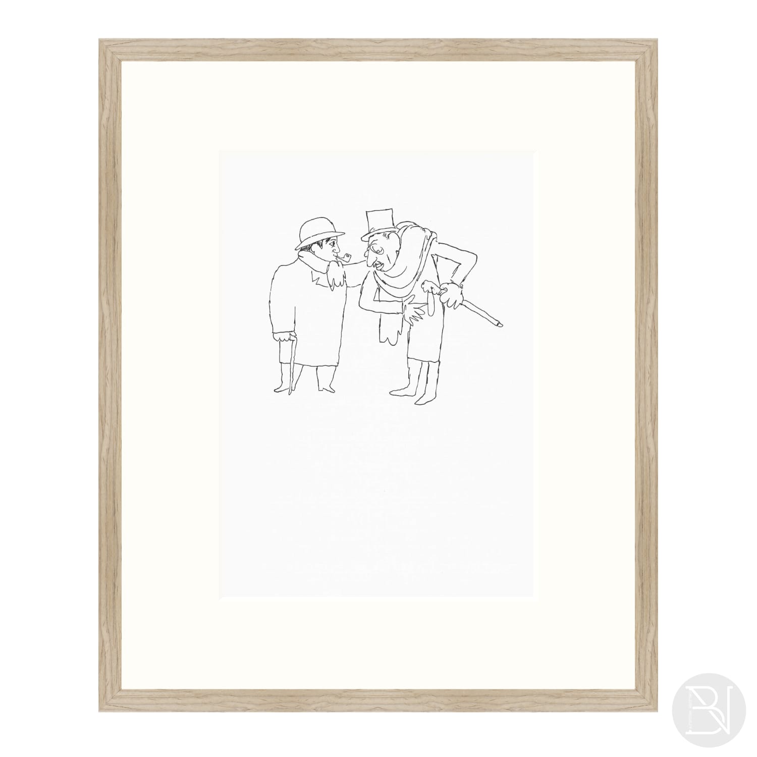 ジャン・コクトー ポスター『Picasso et Strawinsky（ピカソとスト