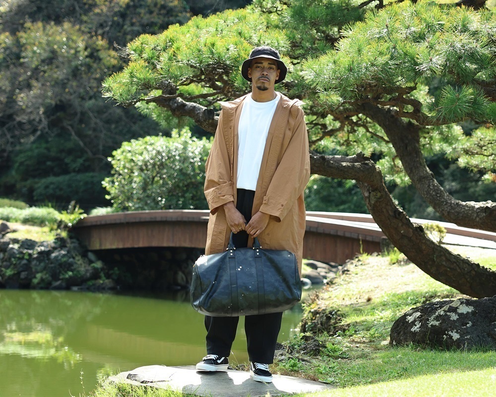 GENTIL BANDIT ボストンバッグ ブラックカモ|GENTIL BANDIT 公式