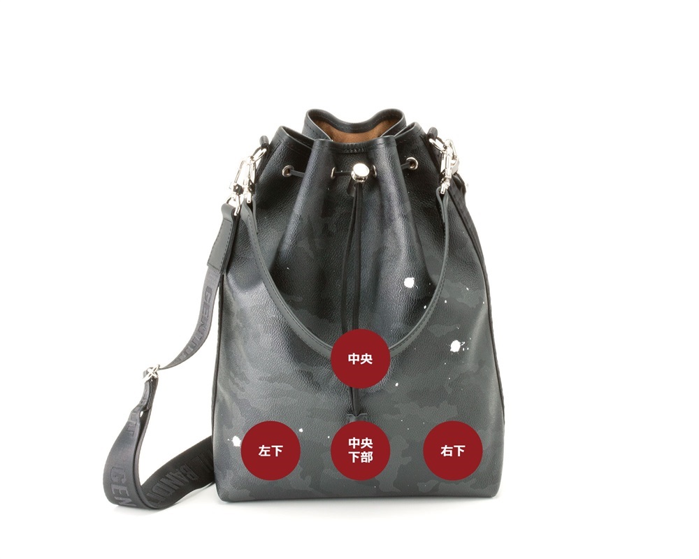 GENTIL BANDIT 2WAY巾着バッグ MM ブラックカモ|GENTIL BANDIT 公式