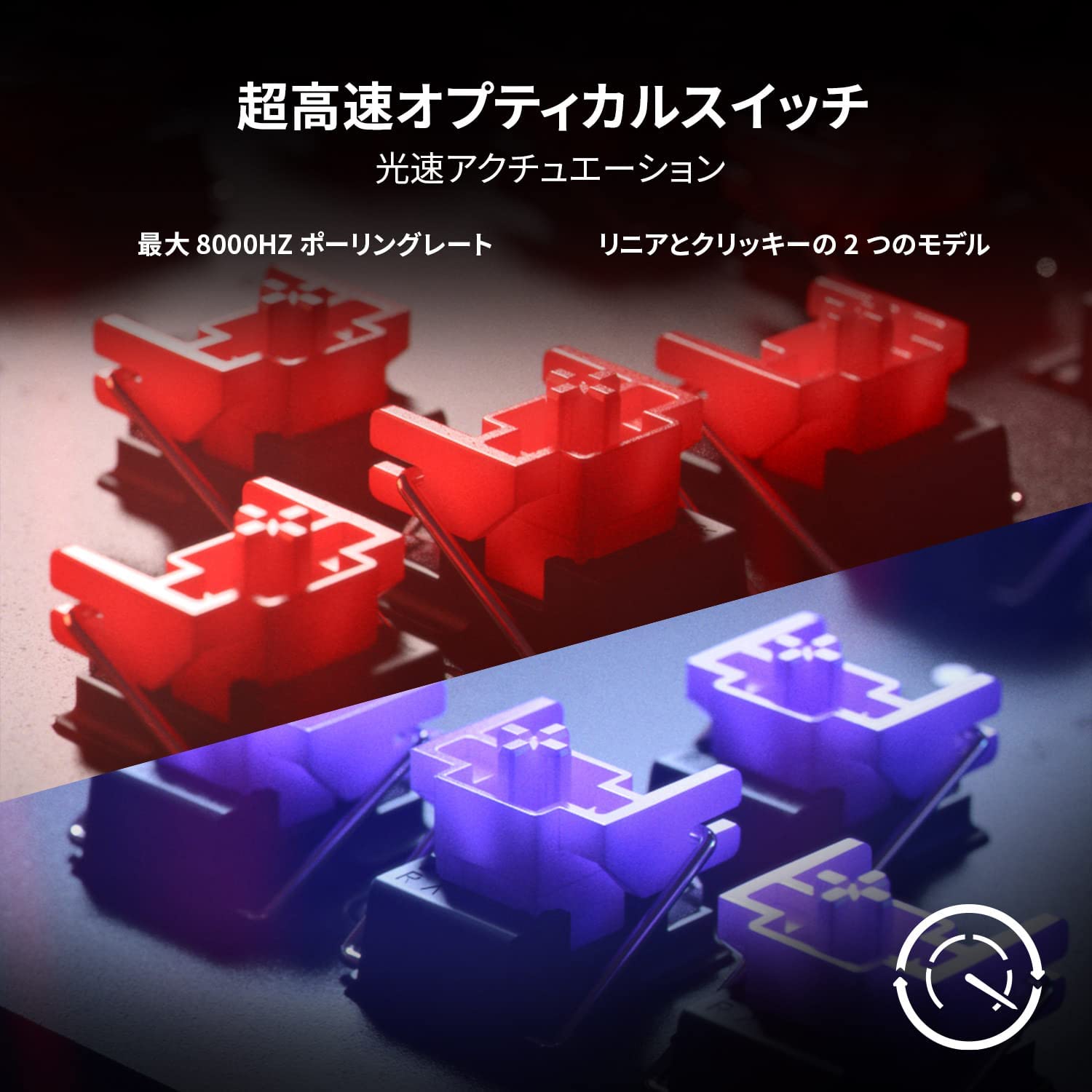 Razer Huntsman V2 Tenkeyless JP Clicky Optical Switch ハンツマン