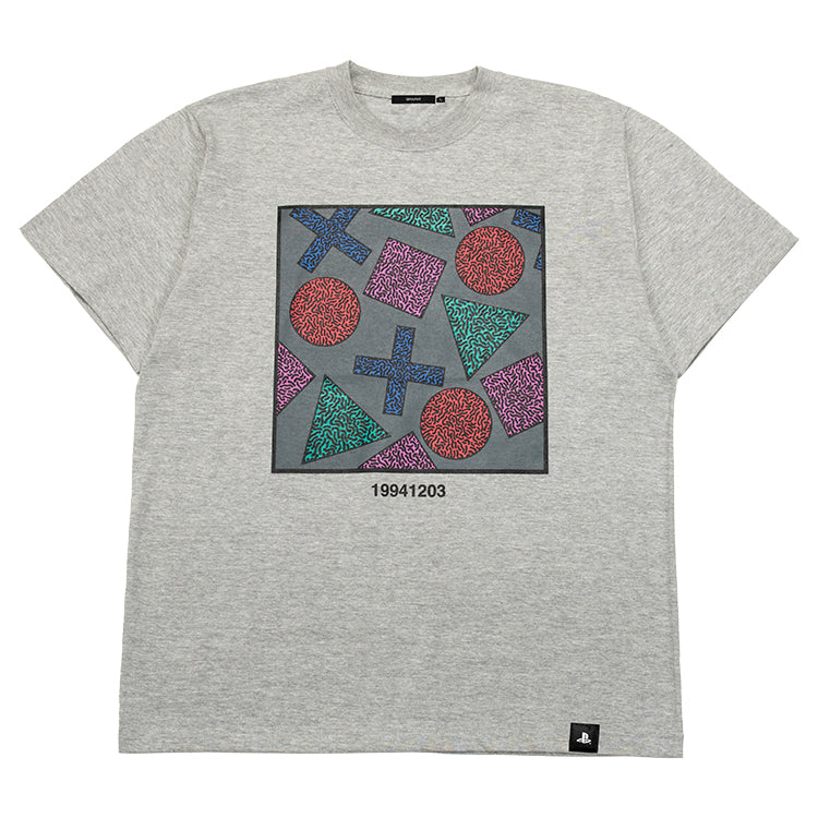 90'sテイストフロントビッグプリント Tシャツ / PlayStation