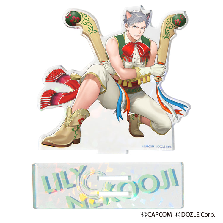 受注生産商品】リリー×ネコおじ アクリルスタンド2体セット – GRAPHT