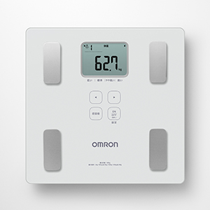 体重体組成計 HBF-236-JW カラダスキャン ホワイト | オムロン ヘルス