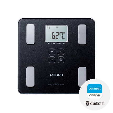 体重体組成計 HBF-227T-SBK カラダスキャン シャイニーブラック