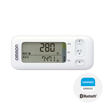 活動量計 HJA-405T-W カロリスキャン ホワイト | オムロン ヘルスケア