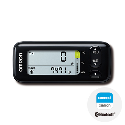 活動量計 HJA-331T1-JBK カロリスキャン ブラック | オムロン ヘルス