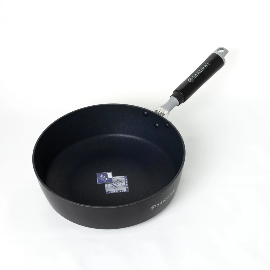 261369フライパン 24cm深型ブラック FP24-PB-L IH対応 Amazon