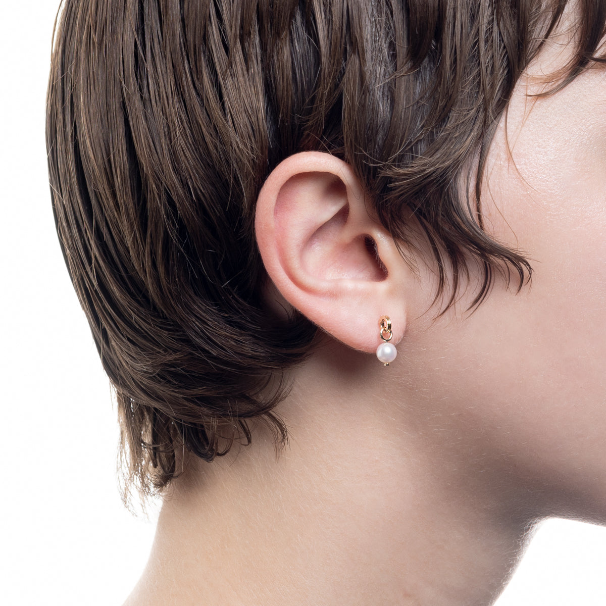 DROSERA ダイヤモンド ピアス 右耳用