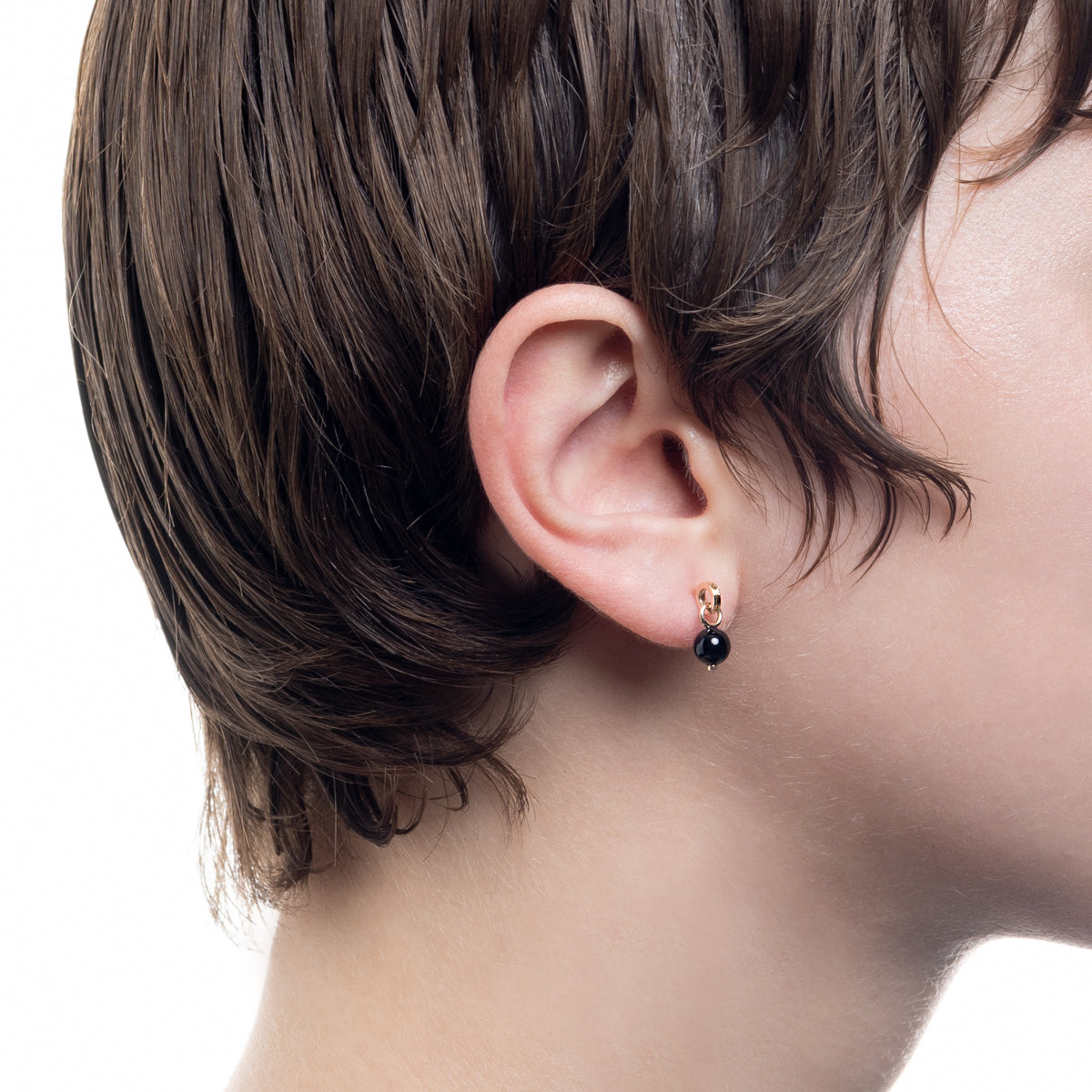 DROSERA ダイヤモンド ピアス 左耳用