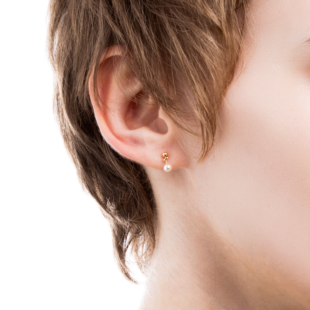 HONEY ANT アコヤパール ピアス