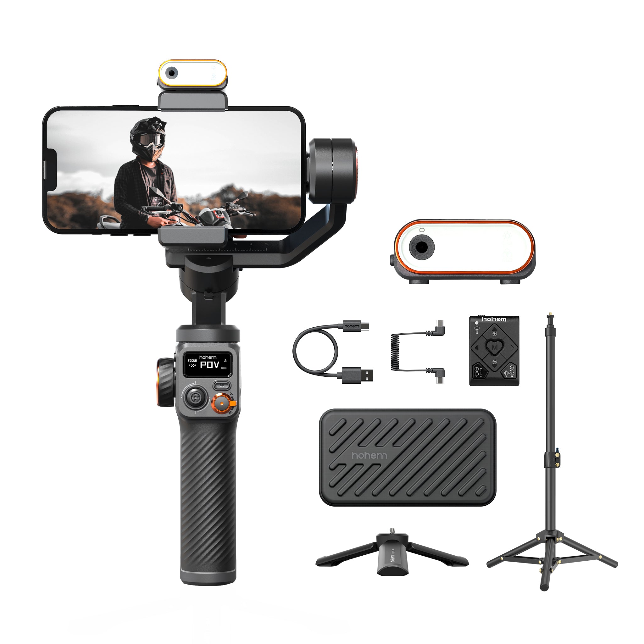 Hohem iSteady M6 – AI Tracking Gimbal for Android & iPhone