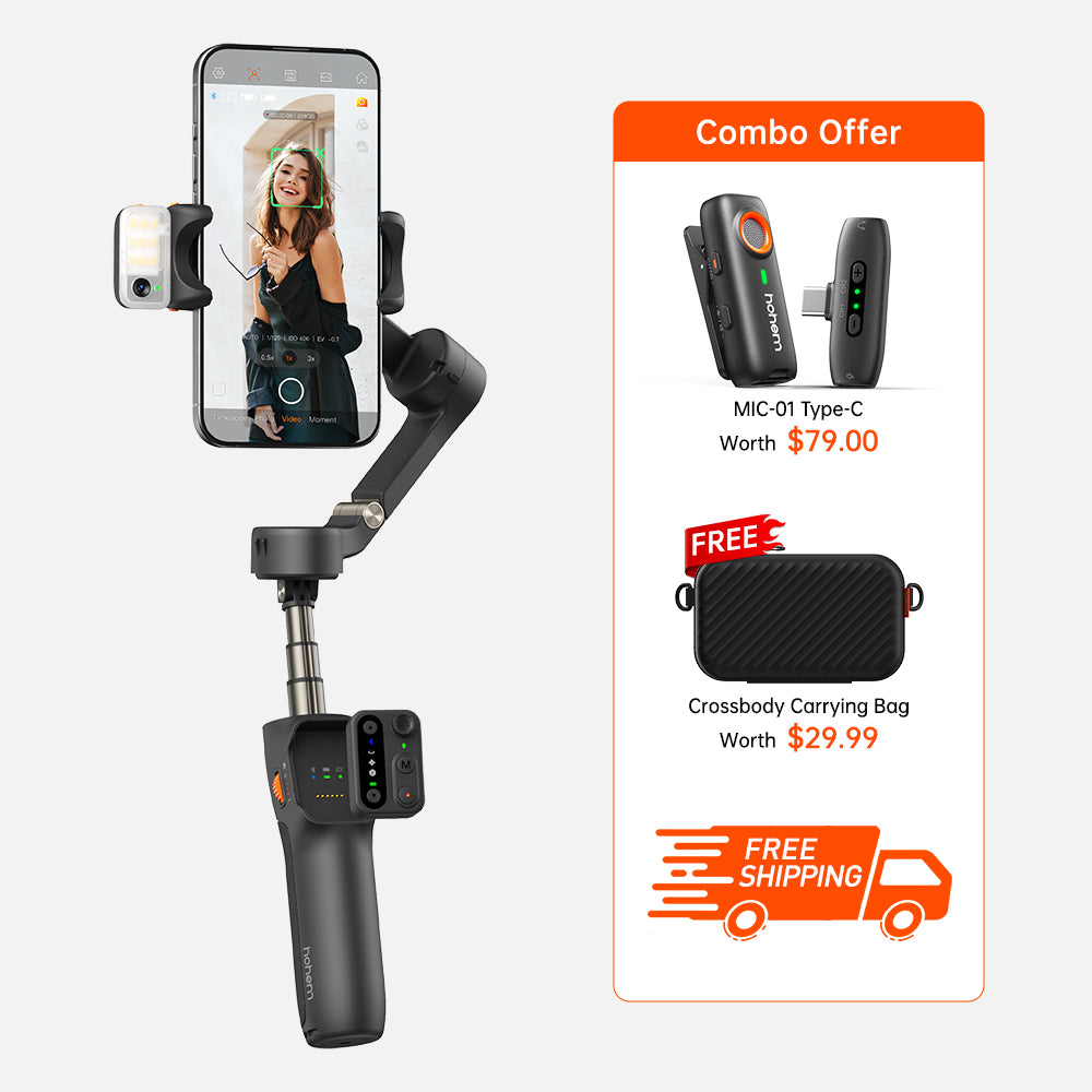 Hohem iSteady V3 Foldable Gimbal Phone Stabilizer