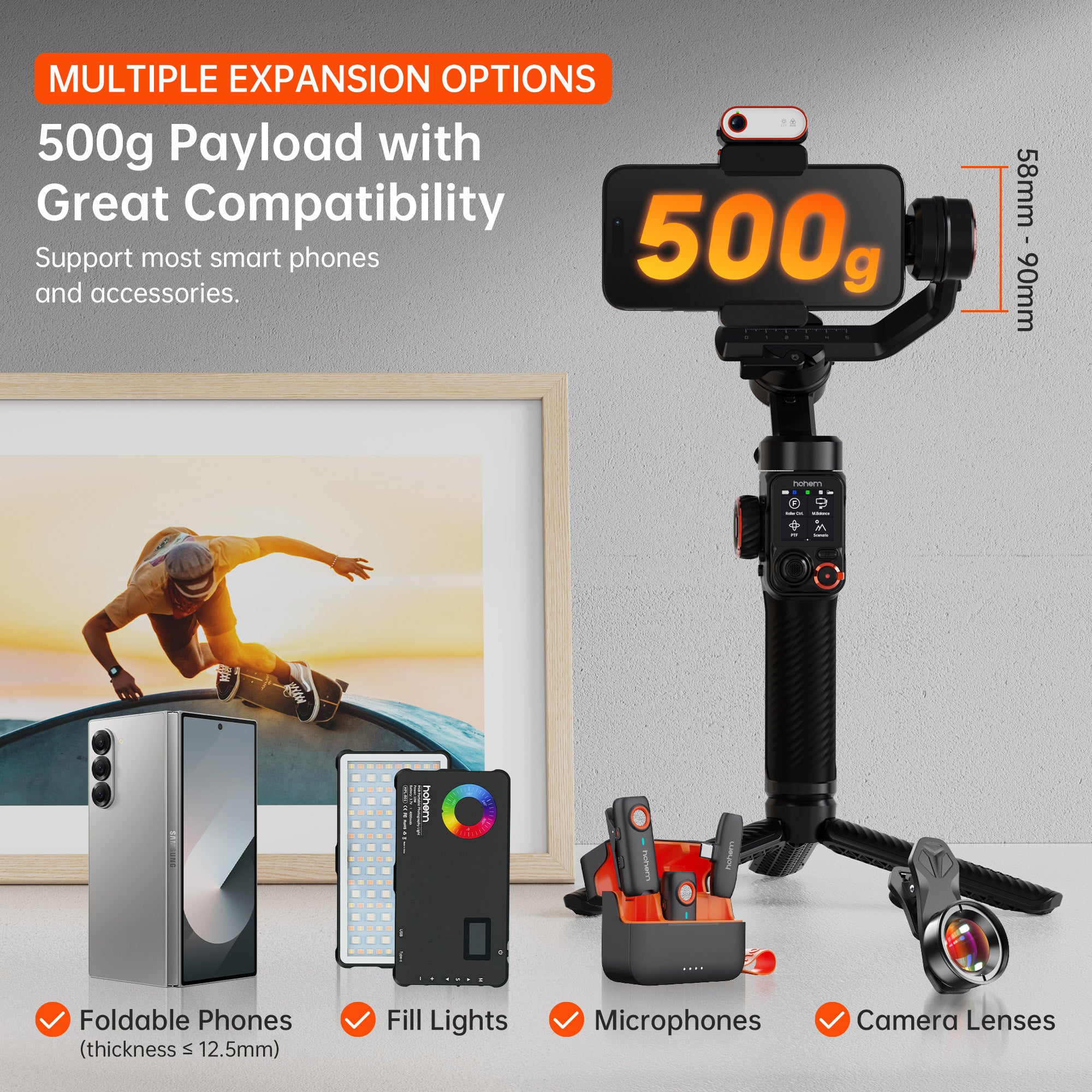 Hohem iSteady M7 phone gimbal Creator Kit