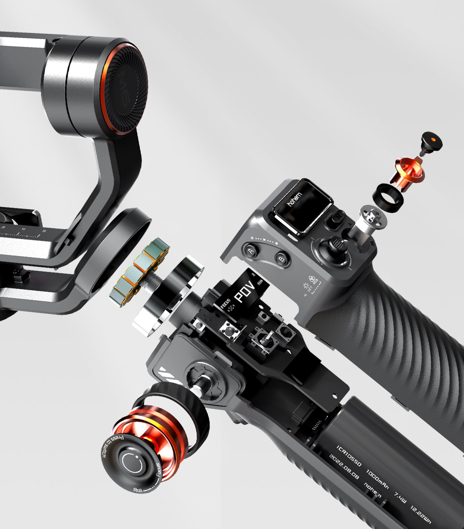 Hohem iSteady M6 – AI Tracking Gimbal for Android & iPhone