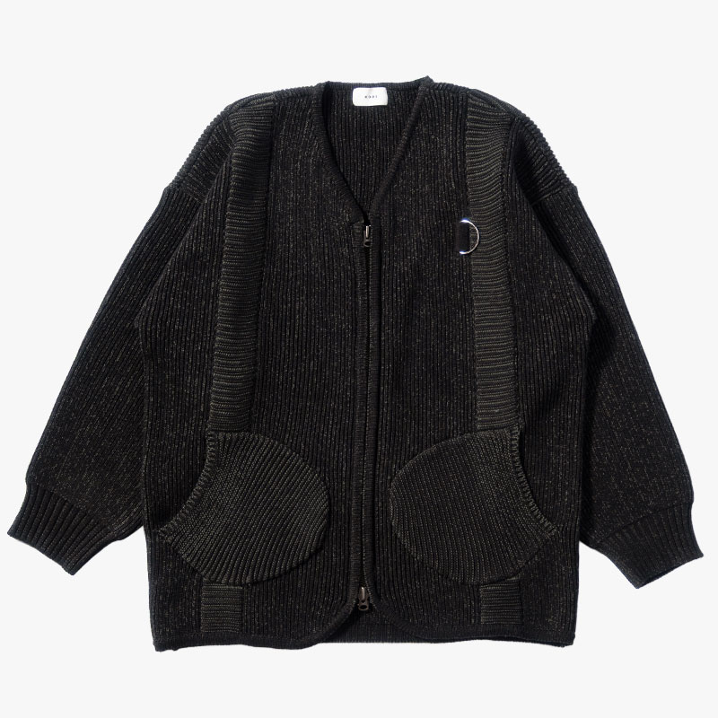 OVERSIZE ZIP CARDIGAN -2.COLOR- | IN ONLINE STORE