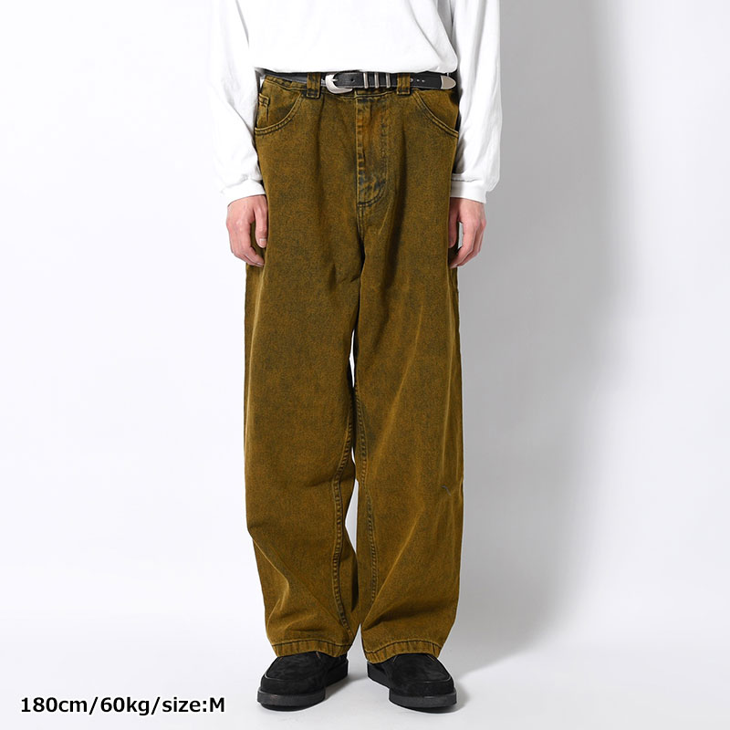 BIG BOY PANTS -YELLOW BLACK- | IN ONLINE STORE