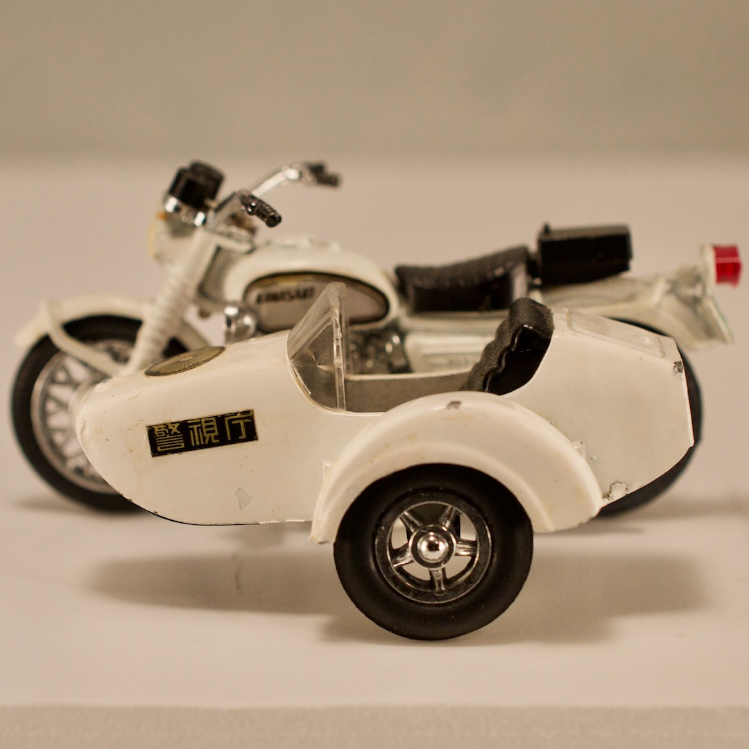 ミニカー ダイヤペット（Diapet） カワサキ 650W1 スペシャル警視庁