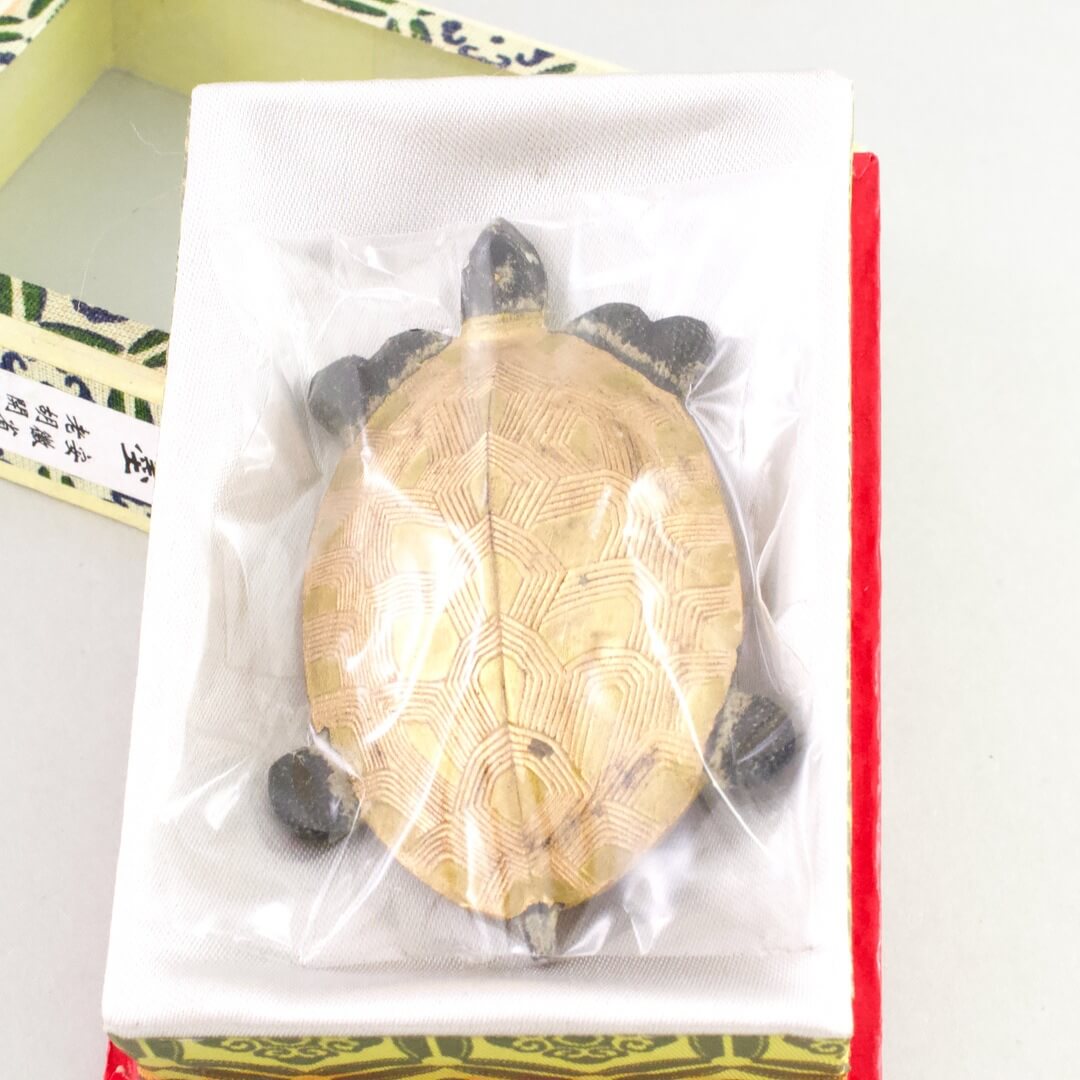 中国 安徽省 老胡開文墨廠 製 カメ型 墨（すみ） - いずみ洋行のストア